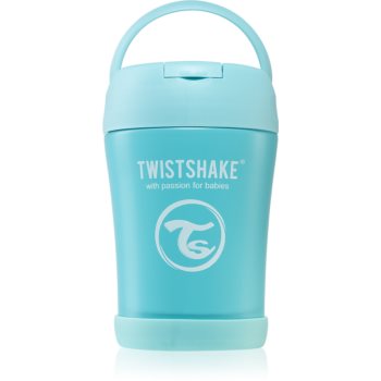 Twistshake Stainless Steel Food Container Blue termos pentru mâncare