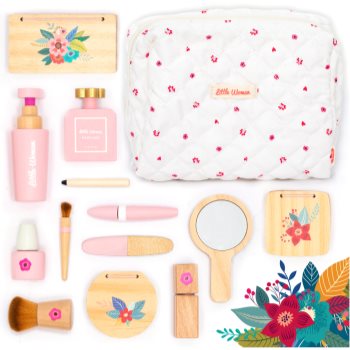 UMU Toys Beauty set Little Woman jucărie cu activități din lemn