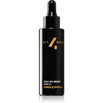 Unit4Men Beard Oil Amber & Vanilla ulei pentru barba produs parfumat notino.ro