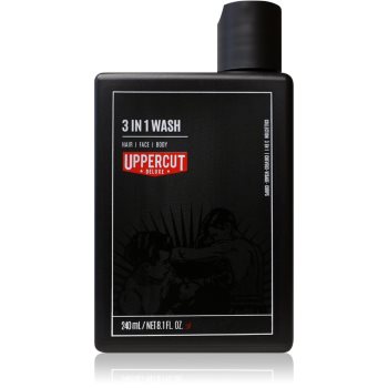 Uppercut Deluxe 3-in-1 Wash șampon pentru corp pentru barbati