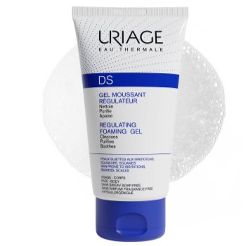 Uriage DS Regulating Foaming Gel gel calmant pentru piele uscata, actionand impotriva senzatiei de mancarime - 1 | YEO