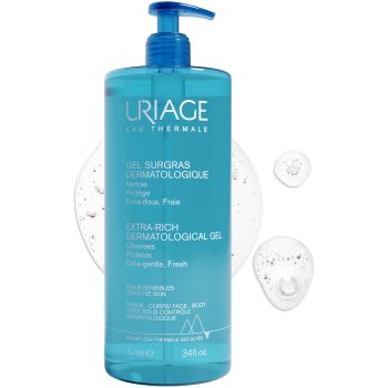Uriage Hygiène Extra-Rich Dermatological Gel gel de curățare pentru fata si corp - 1 | YEO