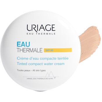Uriage Eau Thermale Water Cream Tinted Compact SPF 30 pulbere catifelata pentru uniformizarea nuantei tenului - imagine 2