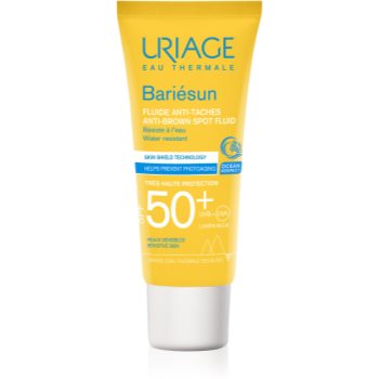Uriage Bariesun Anti-Brown Spot Fluid SPF 50+ protective fluid cu o protectie UV ridicata