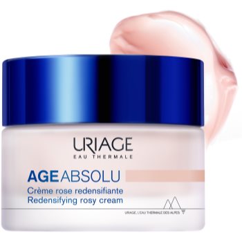 Uriage Age Absolu Redensifying Rosy Cream Cremă antiriduri cu efect de lifting si iluminare cu acid hialuronic - 1 | YEO