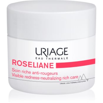 Uriage Roseliane Visible Redness-Neutralizing Rich Care crema calmanta împotriva roșeții tenului
