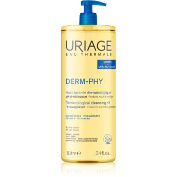 Uriage DERM-PHY Dermatological Cleansing Oil gel de dus hranitor