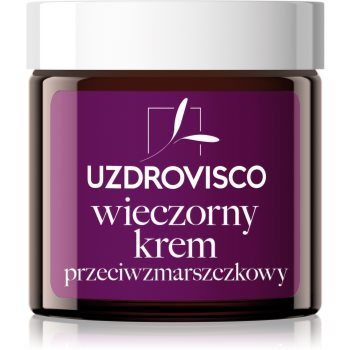 Uzdrovisco Black Tulip Intense Anti-Wrinkle Evening Cream crema de noapte pentru fata antirid