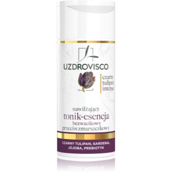 Uzdrovisco Black Tulip Intense Moisturizing Tonic-Essence tonic pentru hidratarea pielii pentru ten matur