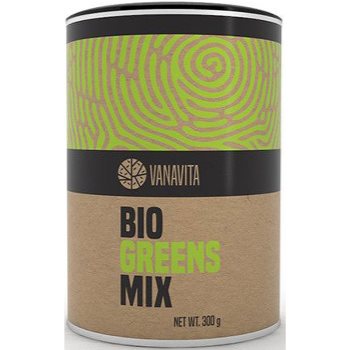 VanaVita Greens Mix Organic pulbere pentru pregătirea băuturilor pentru detoxificare