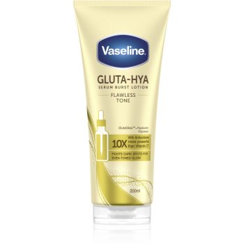 Vaseline Gluta-Hya Flawless Tone ler pentru corp pentru o piele mai luminoasa