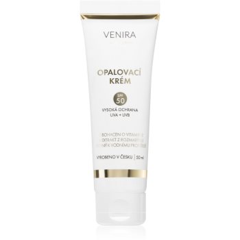 Venira Sunscreen SPF 50 cremă pentru plaja cu filtru UVA si UVB