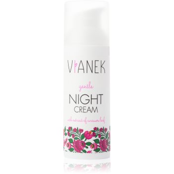 Vianek gentle crema hidratanta de noapte pentru piele sensibila si alergica