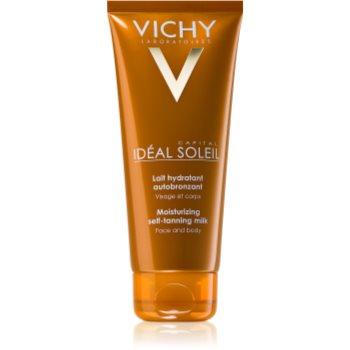 Vichy Capital Soleil lotiune hidratanta pentru bronzare pentru fata si corp