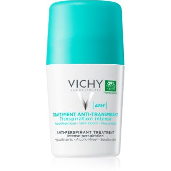 Vichy Deodorant 48h antiperspirant roll-on impotriva transpiratiei excesive
