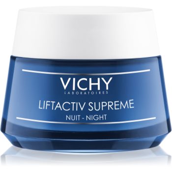 Vichy Liftactiv Supreme cremă de noapte pentru fermitate și anti-ridr cu efect lifting accesorii