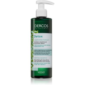 Vichy Dercos Detox șampon detoxifiant pentru curățare pentru par gras notino.ro