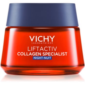 Vichy Liftactiv Collagen Specialist Cremă de noapte intensă pentru riduri accesorii imagine noua