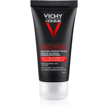 Vichy Homme Structure Force crema fermitate anti-rid cu acid hialuronic