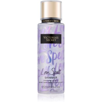 Victoria's Secret Love Spell Shimmer spray pentru corp pentru femei 250 ml