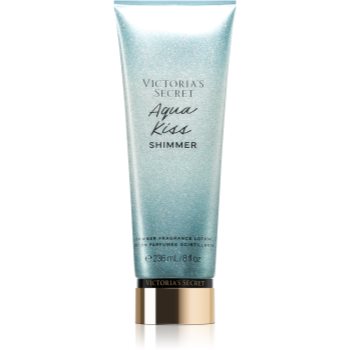 Victoria\'s Secret Aqua Kiss Shimmer lapte de corp pentru femei