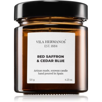 Vila Hermanos Apothecary Red Saffron & Cedar Blue lumânare parfumată Online Ieftin Apothecary