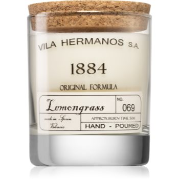 Vila Hermanos 1884 Lemongrass lumânare parfumată Online Ieftin Notino