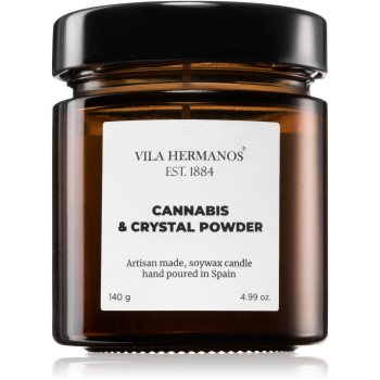 Vila Hermanos Apothecary Cannabis & Crystal Powder lumânare parfumată Apothecary imagine noua