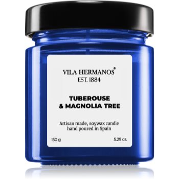 Vila Hermanos Apothecary Cobalt Blue Tuberose & Magnolia Tree lumânare parfumată notino.ro