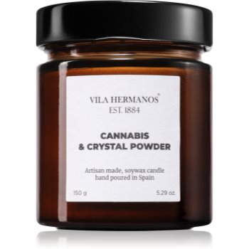 Vila Hermanos Apothecary Cannabis & Crystal Powder lumânare parfumată