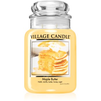 Village Candle Maple Butter lumânare parfumată (Glass Lid) notino.ro imagine noua
