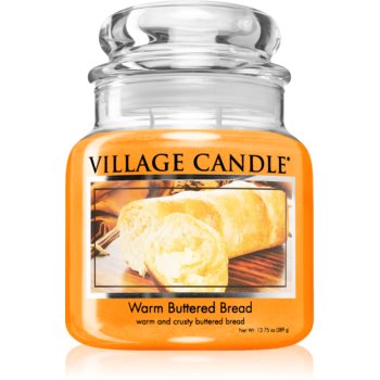 Village Candle Warm Buttered Bread lumânare parfumată (Glass Lid) Bread imagine noua