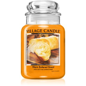 Village Candle Warm Buttered Bread lumânare parfumată (Glass Lid) notino.ro imagine noua
