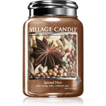 Village candle spiced noir lumânare parfumată