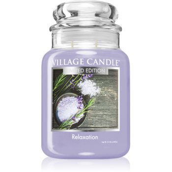 Village Candle Relaxation lumânare parfumată (Glass Lid) notino.ro imagine noua