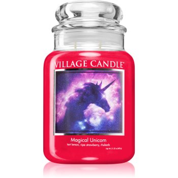 Village Candle Magical Unicorn lumânare parfumată (Glass Lid) notino.ro imagine noua