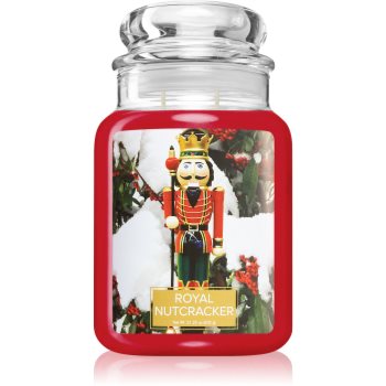 Village Candle Royal Nutcracker lumânare parfumată (Glass Lid) Candle imagine noua