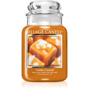 Village Candle Golden Caramel lumânare parfumată (Glass Lid) notino.ro imagine noua
