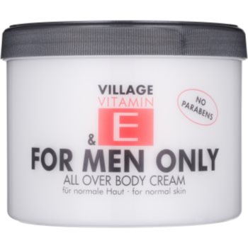Village Vitamin E For Men Only crema de corp