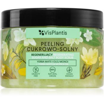 Vis plantis herbal vital care yerba mate & monoi oil peeling regenerator pentru corp