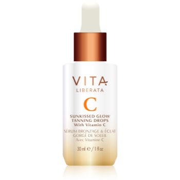 Vita Liberata Sunkissed Glow picaturi pentru bronzare faciale