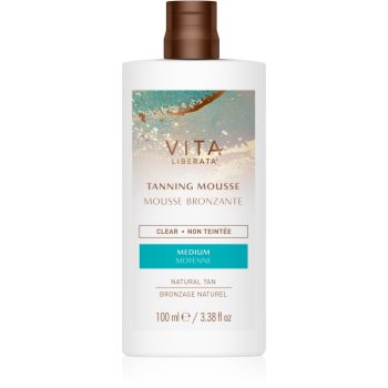 Vita Liberata Tanning Mousse Clear spuma autobronzanta pentru corp