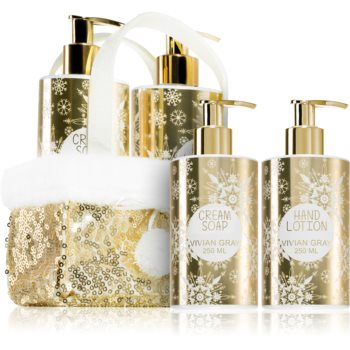 Vivian Gray Golden Glitters Vanilla & Patchouli set cadou (de maini) image6