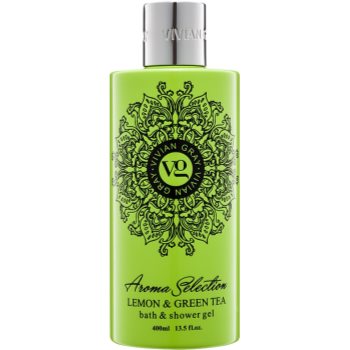 Vivian Gray Aroma Selection Lemon & Green Tea gel de dus si baie