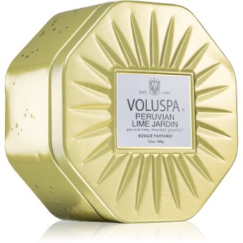 VOLUSPA Vermeil Peruvian Lime Jardin lumânare parfumată Jardin imagine noua