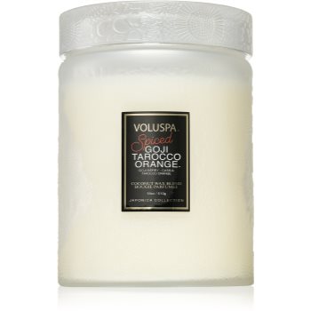 VOLUSPA Japonica Holiday Spiced Goji Tarocco Orange lumânare parfumată