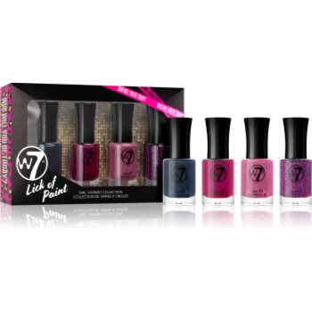 W7 Cosmetics Lick Of Paint set de lacuri de unghii Online Ieftin Notino