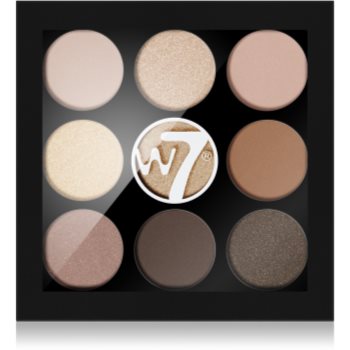 W7 Cosmetics Naughty Nine paletă cu farduri de ochi