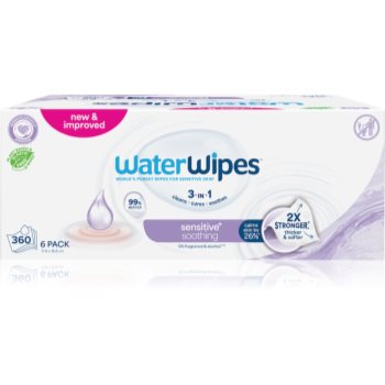 WaterWipes Soothing Clean servetele delicate pentru copii