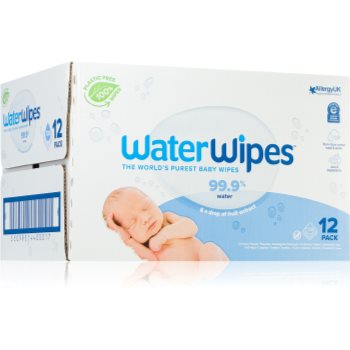 Water Wipes Baby Wipes 12 Pack Servetele Delicate Pentru Copii